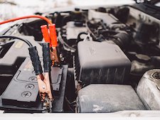 Jumper cables Jump starting Battery