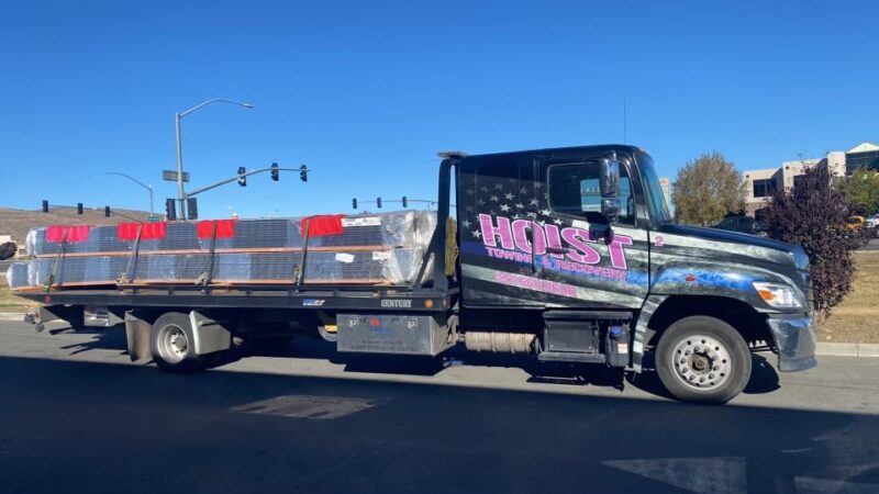 Hoist Towing Hauling Cargo Load